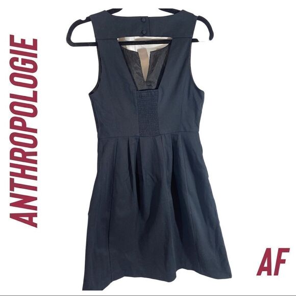 Anthropologie Embroidered Perennial Dress New Size 4 - Picture 5 of 13